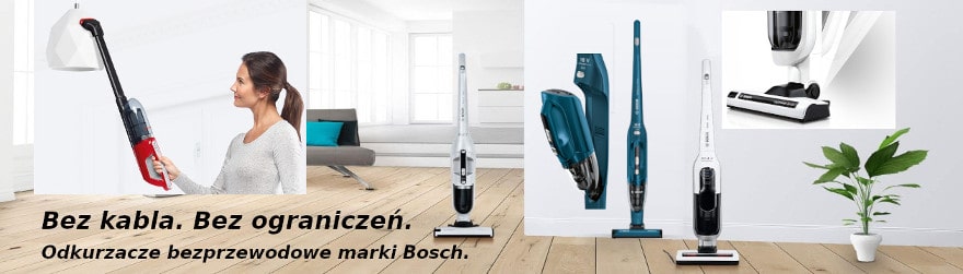 odkurzacze bezprzewodowe Bosch