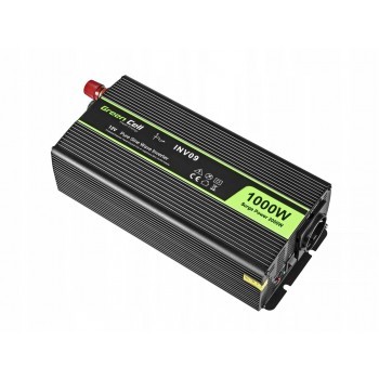 Przetwornica Napięcia Green Cell INV09 12V na 230V Czysta sinusoida 1000W-31