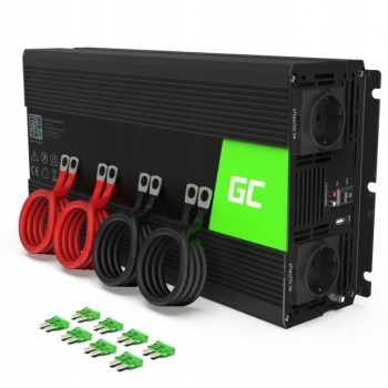 Green Cell INV10 12V na 230V Modyfikowana sinusoida 2000W-31