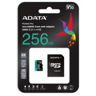 Karta pamięci A-DATA AUSDX256GUI3V30SA2-RA1-20