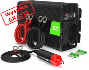 Przetwornica Green Cell INV05DE 12V/230V 300W/600W Czysty sinus-20